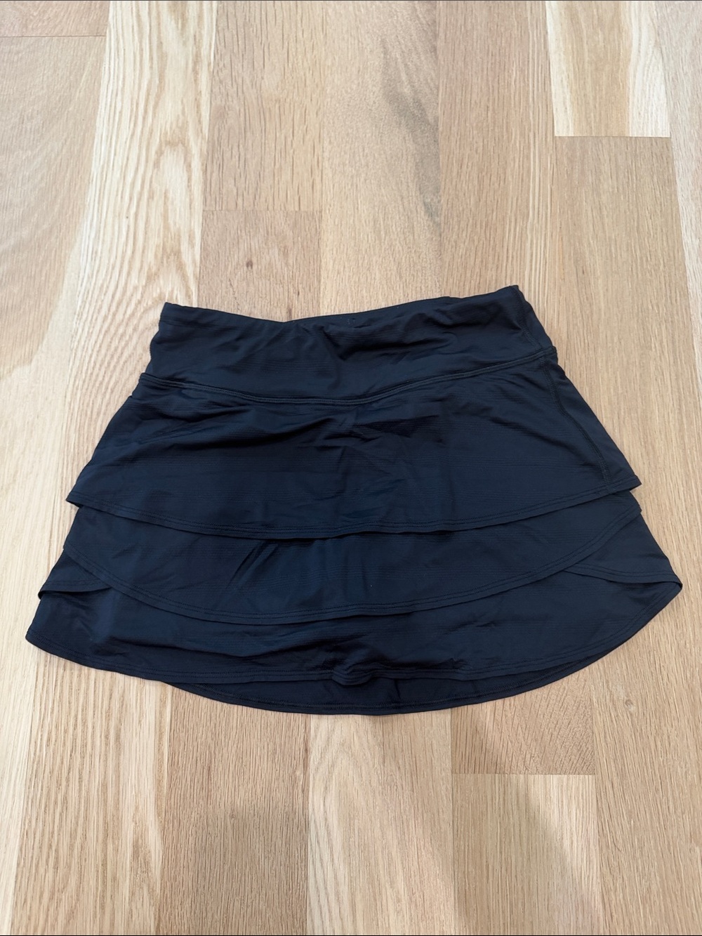 Athleta Black Layered Skater Skort